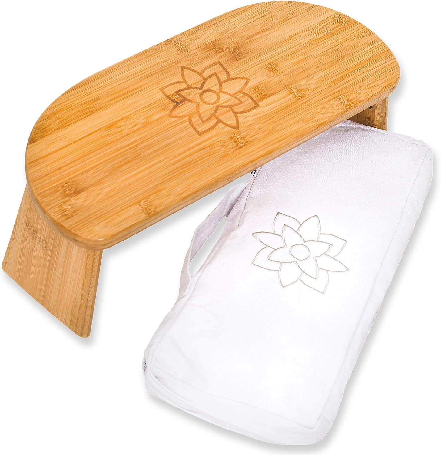 Folding Meditation Bench Wooden Kneeling Stool-meditation_bench_removable