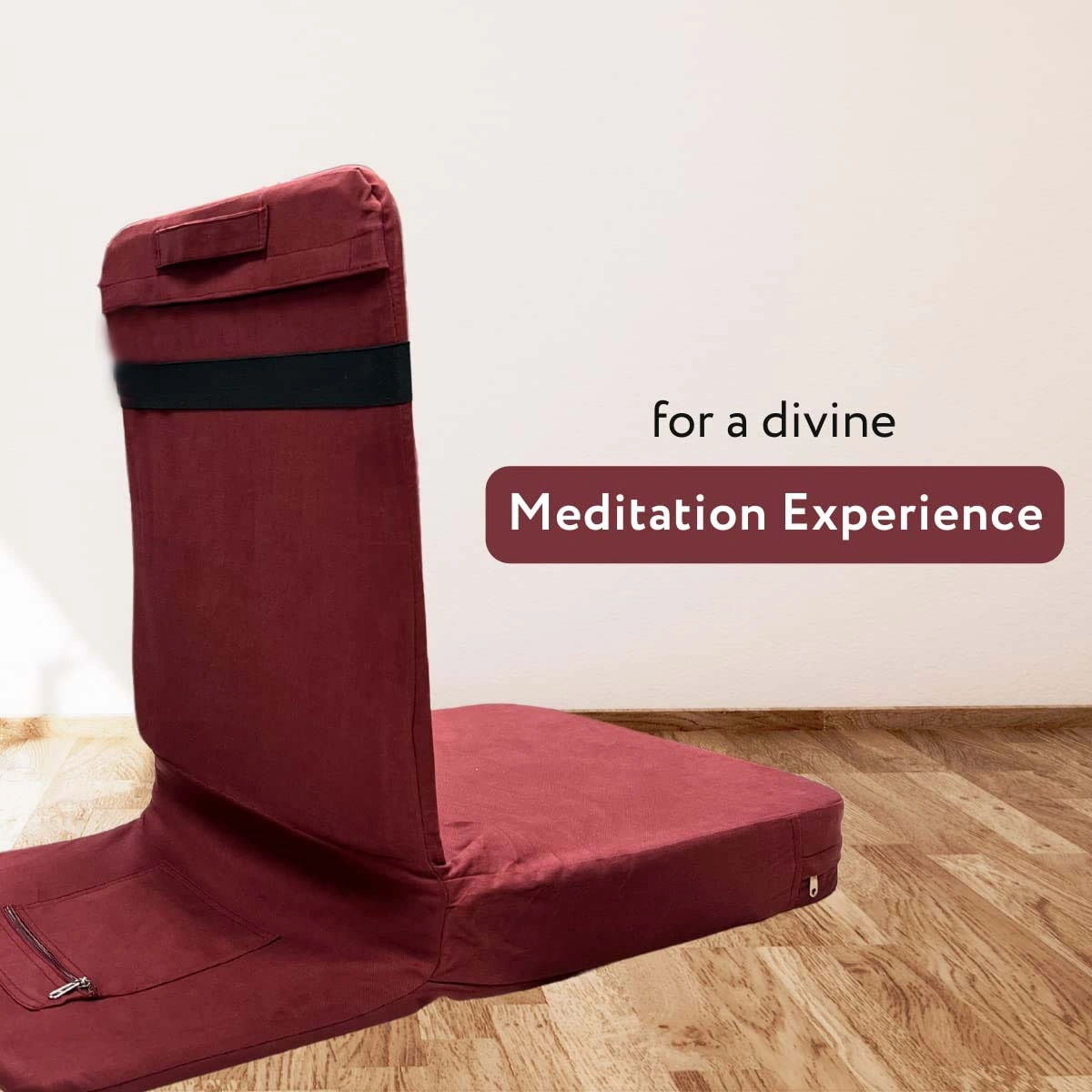 Meditation Chair with Back Support &amp; Fully Comfortable-3