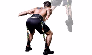 Jump Trainer Leg Strength Resistance Bands Set