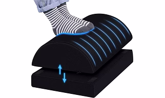 Comfortable Footrest with 2 Adjustable Heights