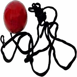 leather match cricket shot practice hanging cricket ball
