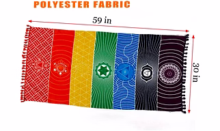 Mexican Yoga Mat Beach Picnic Blanket Chakra Meditation Mat Yoga