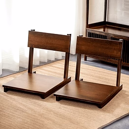 iris floor chair with back support