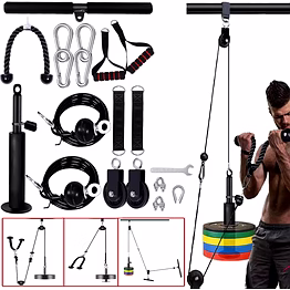 iris tricep bicep forearm lat lift pull down