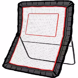 iris best seller pitch back baseball and softball pitching net and rebounder