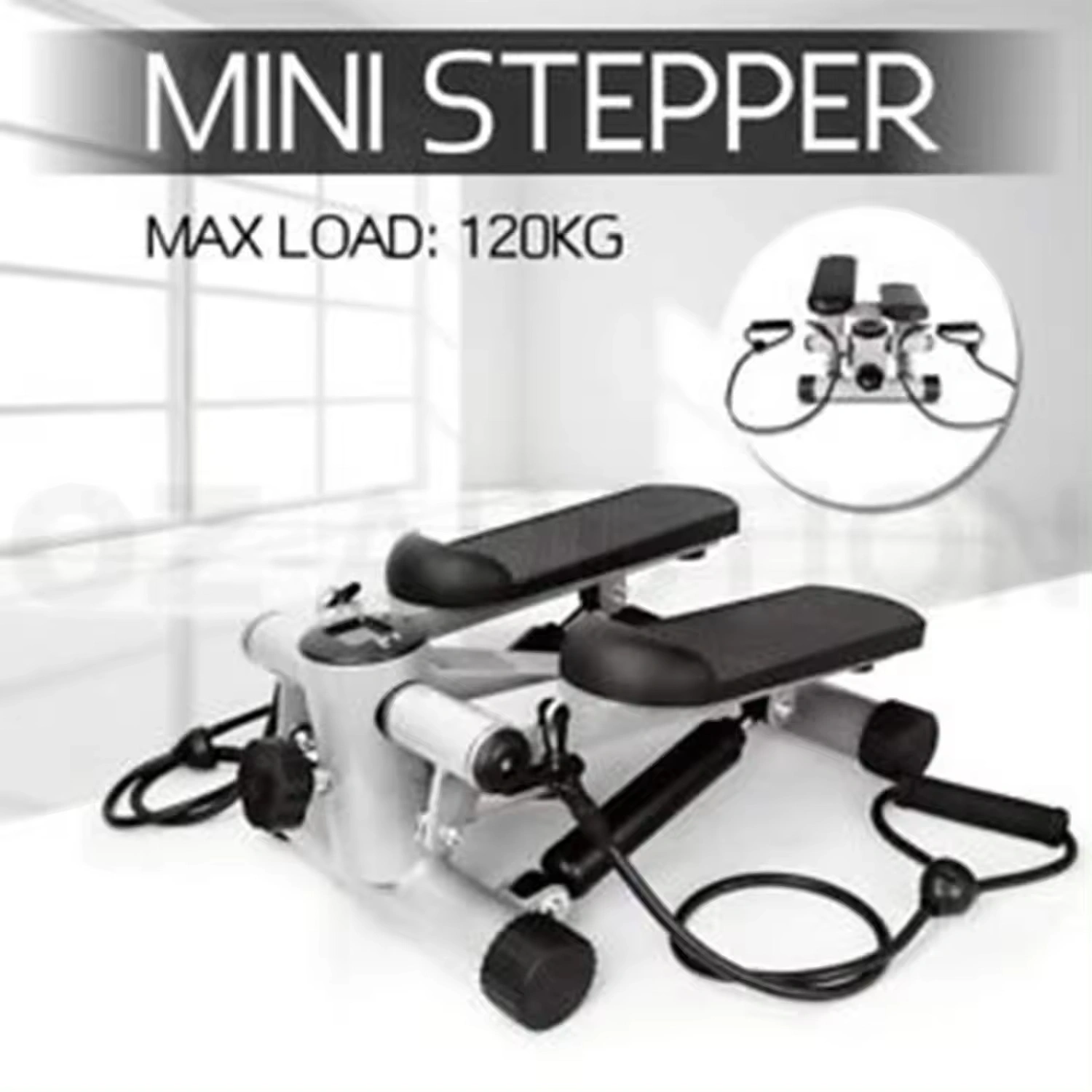 Mini Stepper Fitness Stair Stepper - Portable Twist Stair Stepper-4