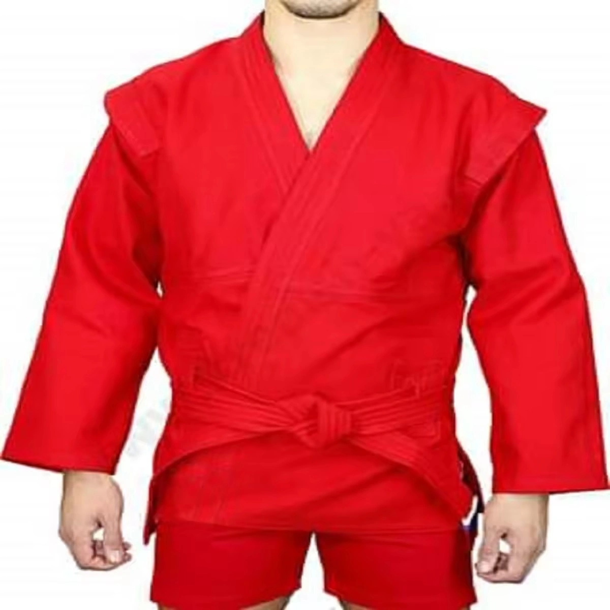 Sambo uniform 100%cotton with sambo belt jacket and shorts-SU-008