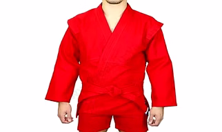 Sambo uniform 100%cotton with sambo belt jacket and shorts