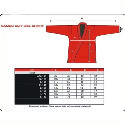 Sambo uniform 100%cotton with sambo belt jacket and shorts-4