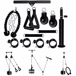 iris fitness lift pulley system gym