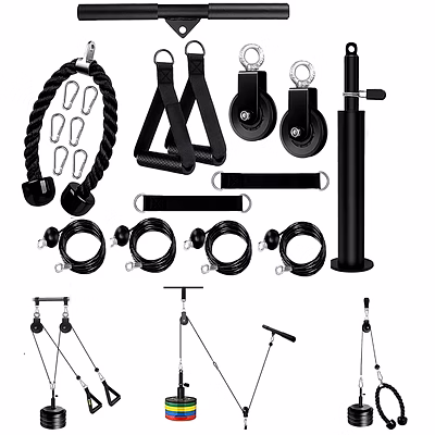 iris fitness lift pulley system gym