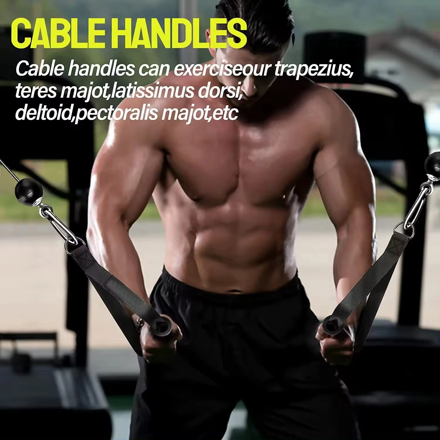 Weight Cable Pulley System Gym-2