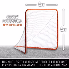 iris backyard lacrosse goal kids lacrosse training net