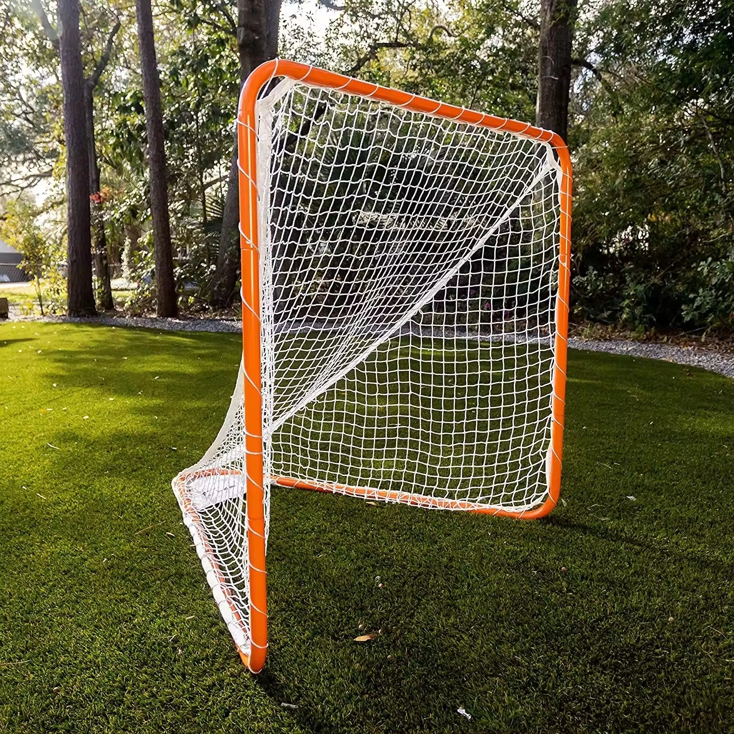 Backyard Lacrosse Goal Kids Lacrosse Training Net-4