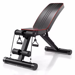 iris 25-in-1 adjustable home training gym weight lifting situp ab bench