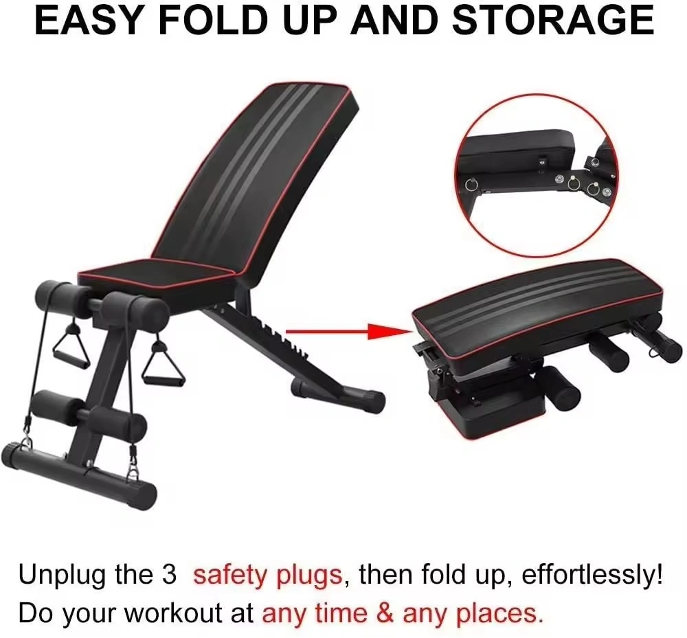 25-in-1 Adjustable Home Training Gym Weight Lifting situp Ab Bench-1