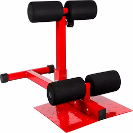 iris sissy squat machine adjustable height protective foam thick metal fitness