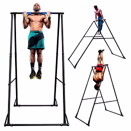iris best quality foldable free standing pull up bar stand