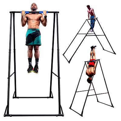 iris best quality foldable free standing pull up bar stand