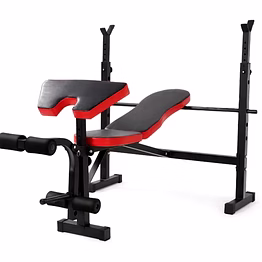 iris multifunctional 15 in 1 incline weight bench