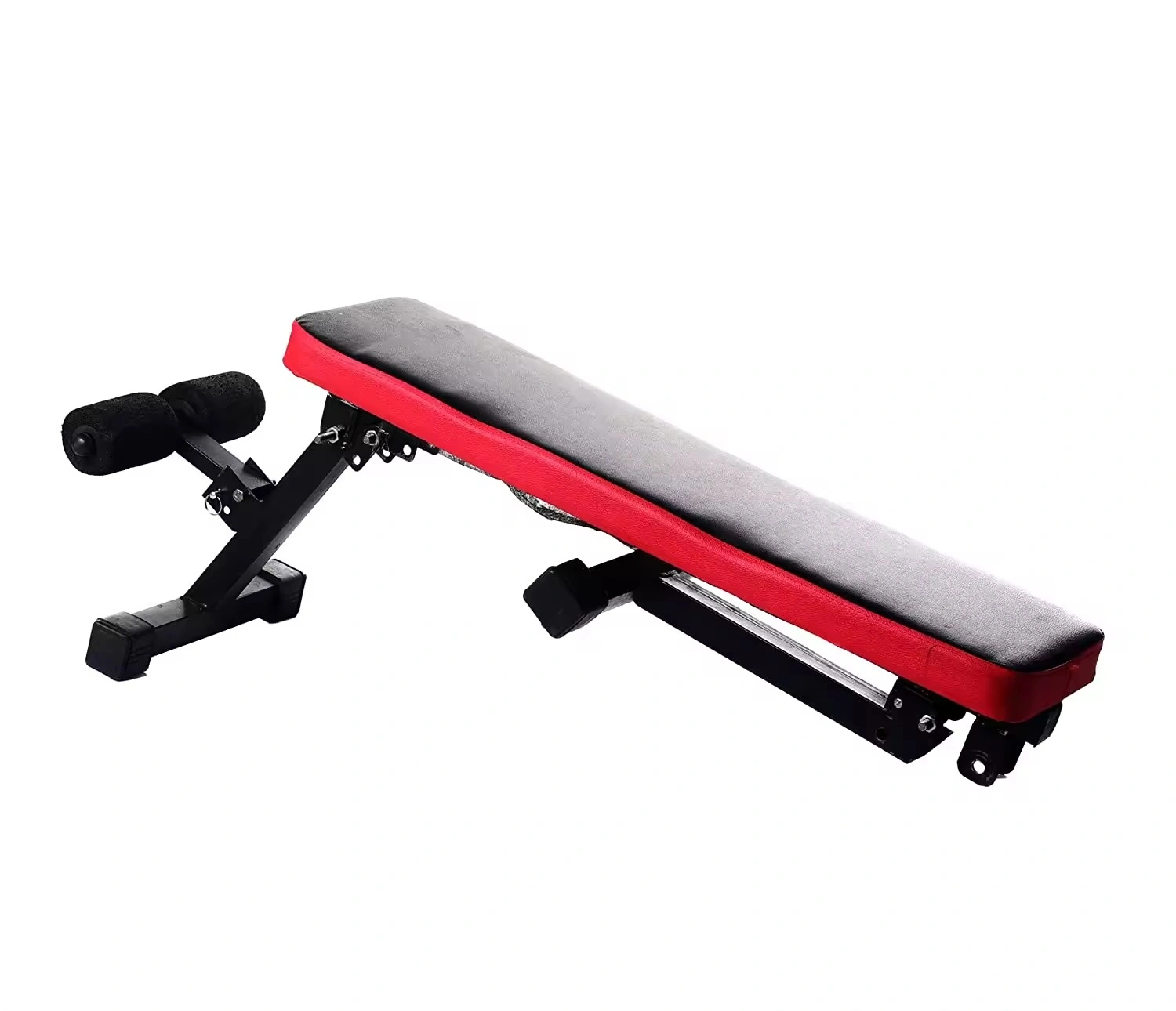 Fitness 3 in 1 Foldable Flat Decline Bench With Leg Extension-2