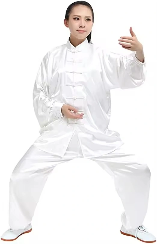 Adult Traditional Tai Chi Uniform Lightweight Stretchy Wushu Suit-1