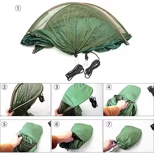 2 Person Ultralight Portable Windproof Anti-Mosquito Swing Sleeping Hammock-1