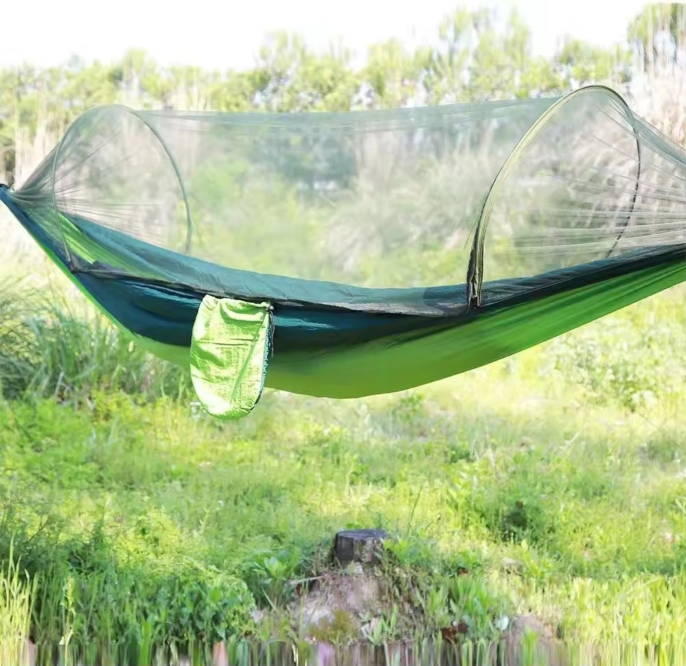 2 Person Ultralight Portable Windproof Anti-Mosquito Swing Sleeping Hammock-3