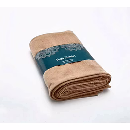 iris cotton yoga blanket hand woven soft and supportive for yoga practice