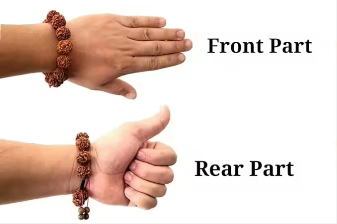 Handmade Direct Value Natural Rudraksha bead bracelet for Yoga Meditation-1