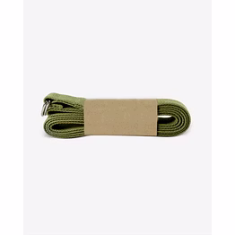 iris with ingenuity yoga strap premium athletic stretch band with adjustable metal d-ring buckle loop