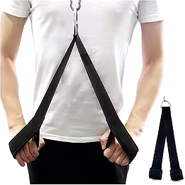 iris tricep rope cable attachment pull down triceps biceps extension straps gym equipment