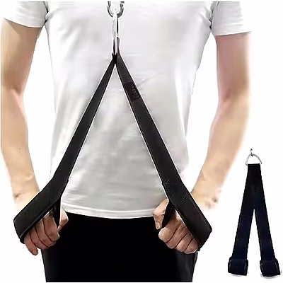 iris tricep rope cable attachment pull down triceps biceps extension straps gym equipment