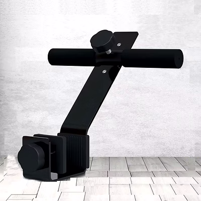 iris sit up assistant device adjustable strong metal with padded ankle bar