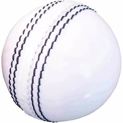 iris white leather club heavy-ball for professional cricket players