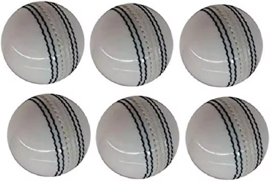 White Leather Club Heavy-Ball for Professional Cricket Players-2