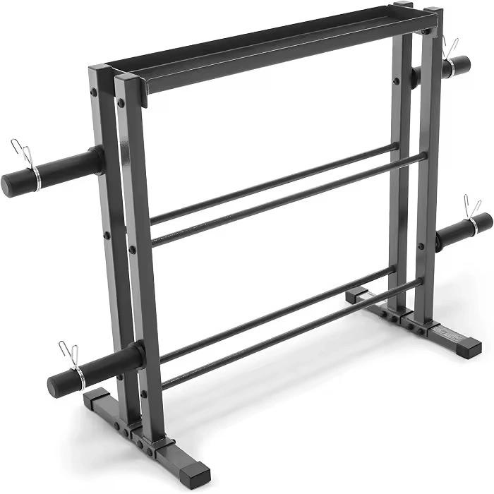 Premium Quality Combo Weights Storage Rack for Dumbbell Kettlebells and Weight Plates-CWR-001