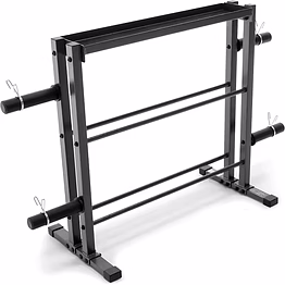 iris premium quality combo weights storage rack for dumbbell kettlebells and weight plates