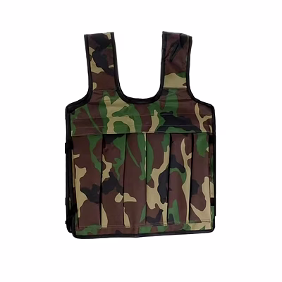 iris adjustable fitness weighted vest jacket with customized size