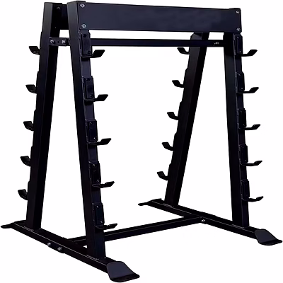 iris wholesale fixed barbell storage rack for straight & curl bars barbell stand for home