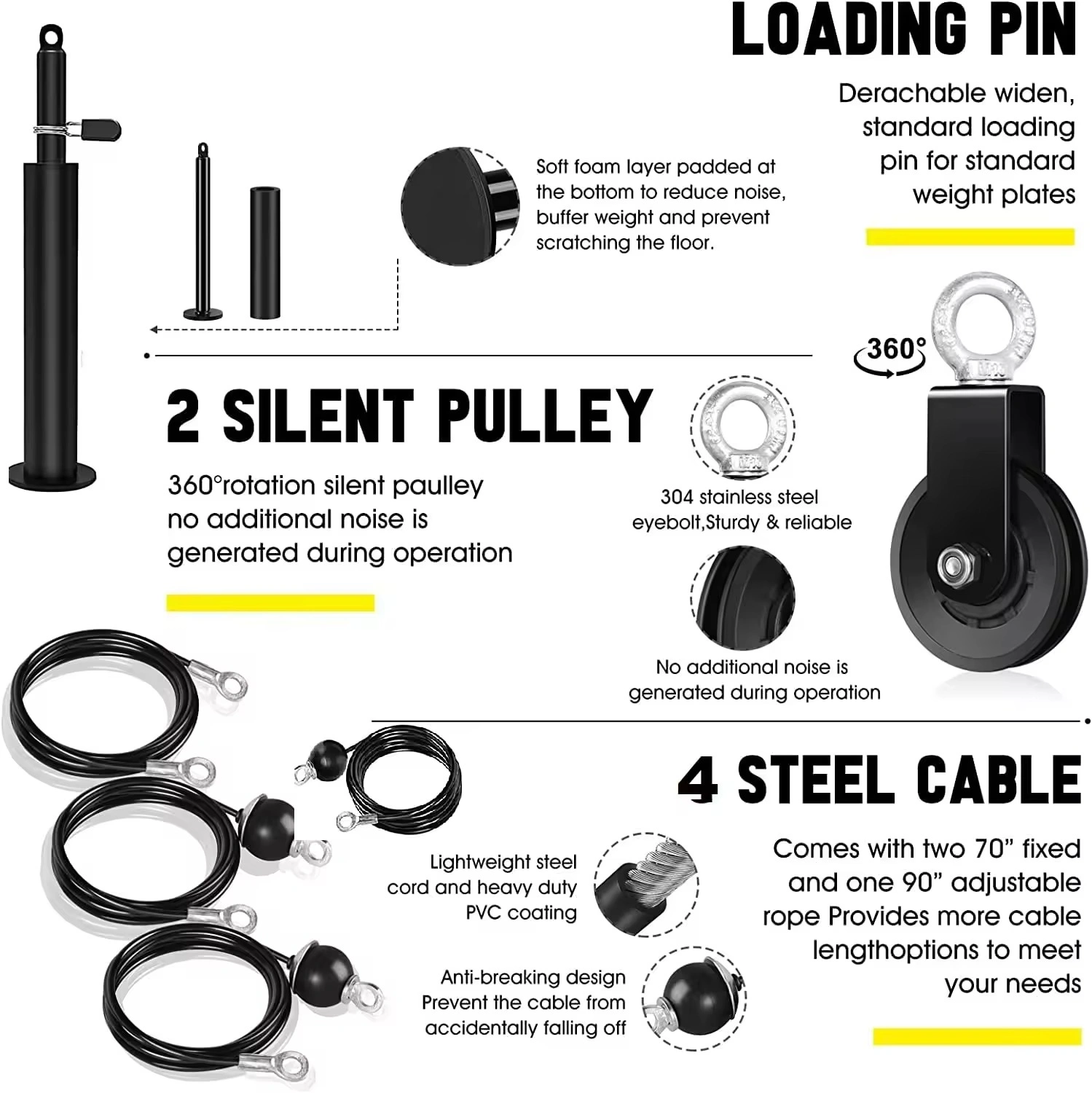 Buy Premium Grade Cable Crossover Machine with Top Grade Material-2