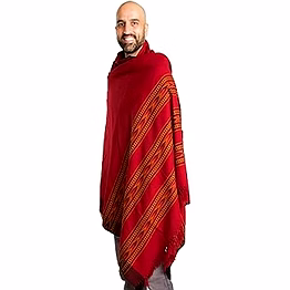 iris best quality meditation shawl exotic blanket wrap, oversize scarf or stole. unisex
