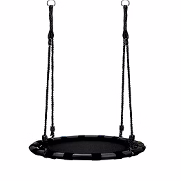 iris buy 38 inch kids round mat swing with adjustable hanging ropes