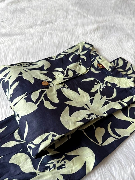 Beautiful cotton two piece suits for women-3