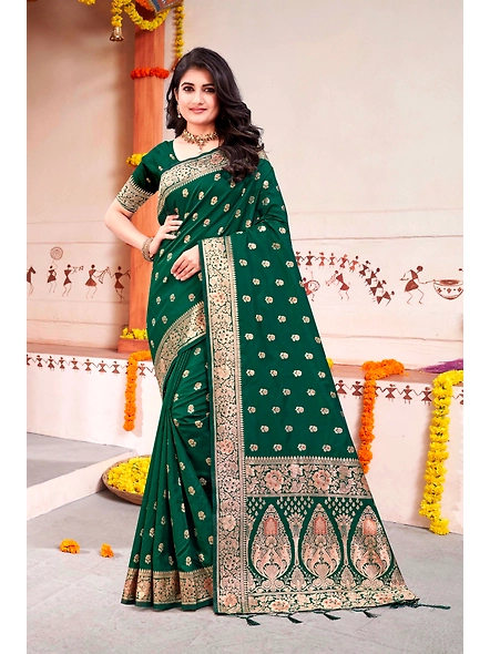 Parvati Multicolor Rapier Silk Saree
