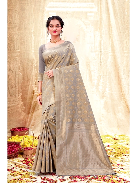 Parvati Multicolor Rapier Silk Saree