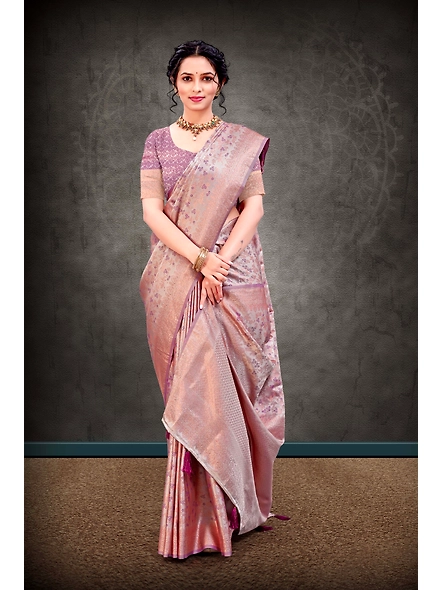 Parvati Multicolor Rapier Silk Saree-3