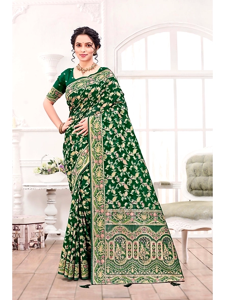 Parvati Multicolor Organza Saree