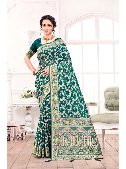 Parvati Multicolor Organza Saree