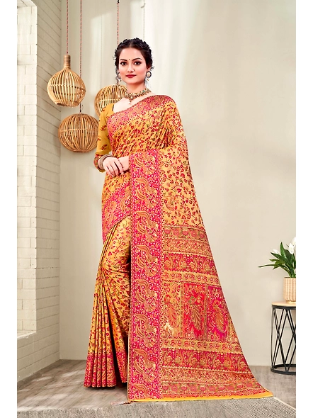 Parvati Multicolor Rapier Silk Saree